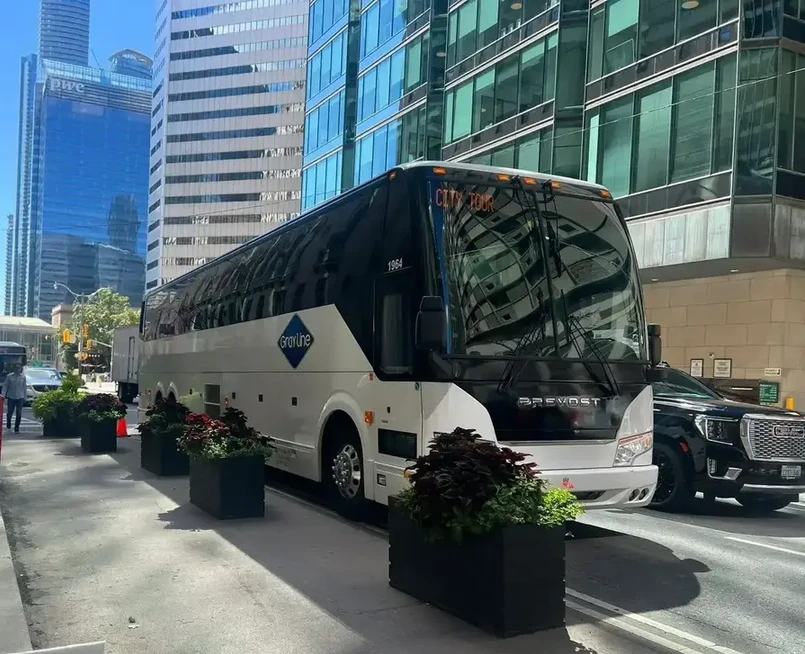 56 Passenger Gray Line Premium Highway Coach