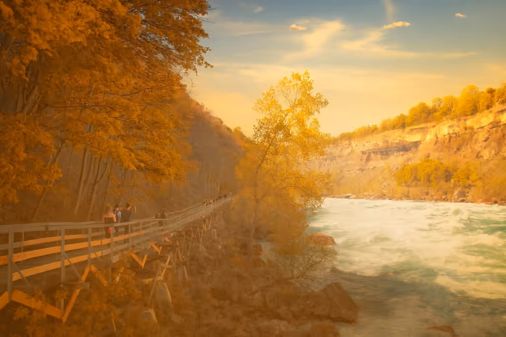 Niagara River white water walk